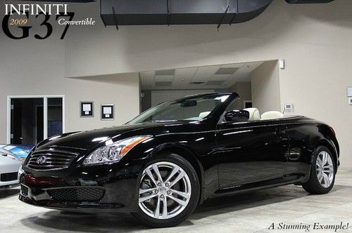 2009 infiniti g37 convertible only 9k miles! premium package bose xenons wow$$