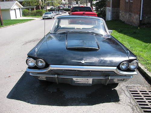 1965 ford thunderbird hardtop black