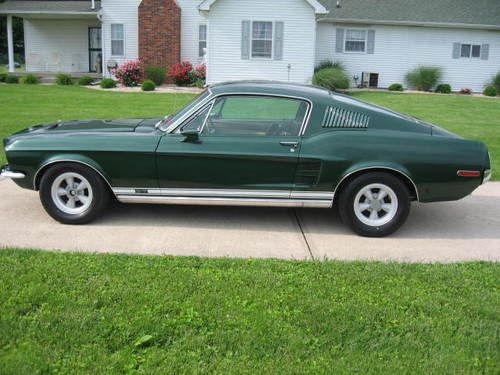 1967 mustang factory gt 390 4 speed s code fastback