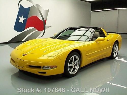2000 chevy corvette auto hud glass targa top only 36k texas direct auto
