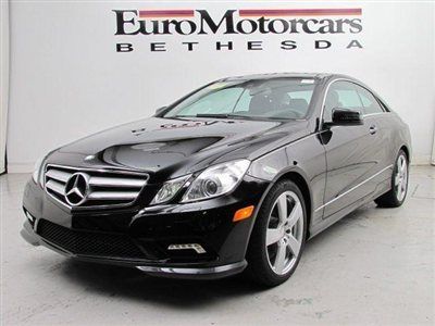 Certified cpo v8 p2 navigation black leather financing 2 door e class amg used