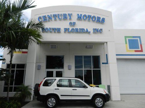 2006 honda cr-v 4wd lx auto 1-owner low miles