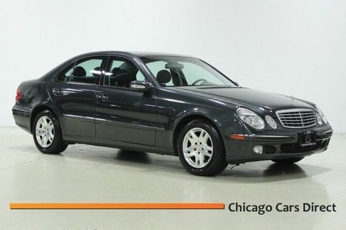 03 e320 moonroof heated leather wheel h/k audio 49k miles rare color one owner