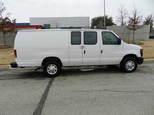 2010 ford 3/4-ton extended cargo delivery service utility van