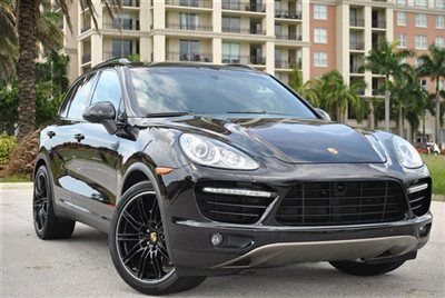 2011 cayenne turbo - we finance - pano roof - premium package - $121,665 msrp