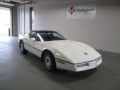 1986 corvette with leather! very clean local trade! 63k miles a real must see!