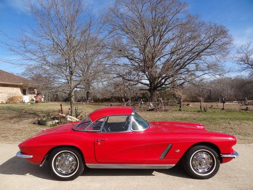 1962 chevrolet corvette 327/340hp #'s matching ncrs ready convertible &amp; hardtop