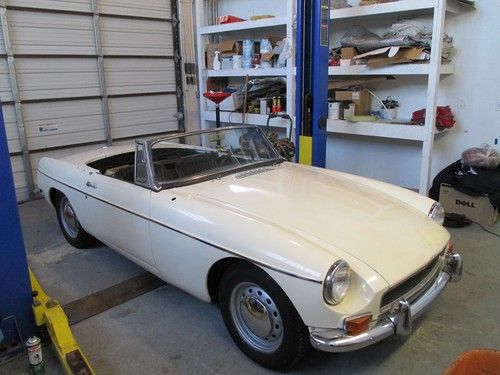 1963 mgb restoration project-overdrive-running/driving--no reserve! almost done!