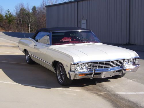 1967 chevy convertible-frame off restoration to good quaity driver