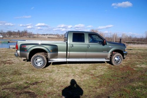 2003 ford f350 king ranch 6.0 diesel dually crew cab fully optioned