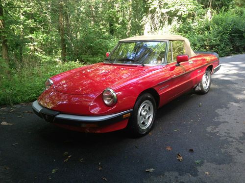 1990 spider veloce, 102k miles new top, working ac, good condition