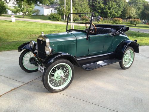 1926 ford model t roadster fully restored antique automobile car convertible