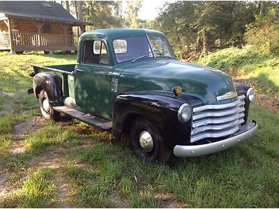 1952 chevy pick up fresh paint rides and drives with video!!