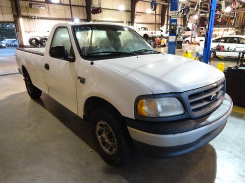 2000 white ford f150 cng pickup truck one owner