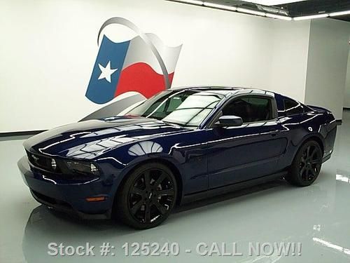 2011 ford mustang gt premium 5.0 6-speed 20" wheels 28k texas direct auto
