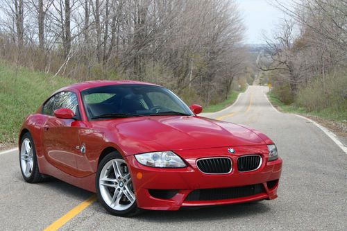 2006 bmw z4 m coupe - only 18k miles - all options with rare extended leather!