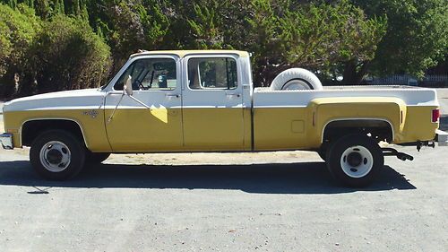 1987 chevy r30 dually, 3+3, low miles!! ready for anything!!! no reserve!!!!!