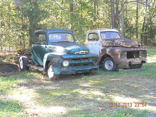 1951and1952 ford trucks