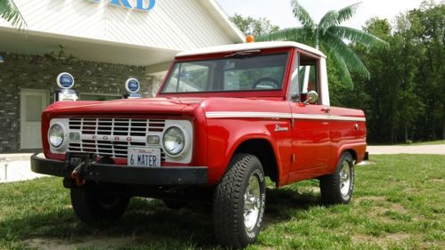 1966 ford bronco tow truck