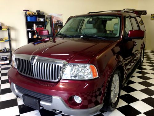 2004 lincoln navigator 4x4 1 owner loaded excellent condition