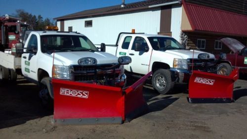 2008 chevy 3500 seal master seal coat spray system boss v-plow a/c excellent