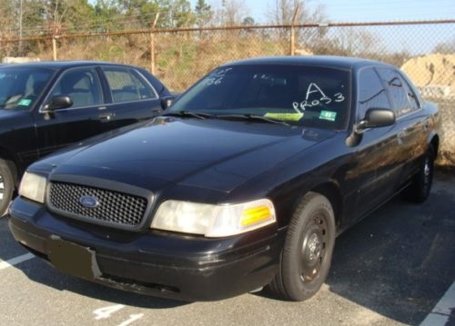 2003 ford crown victoria police interceptor --no reserve!! very clean!!