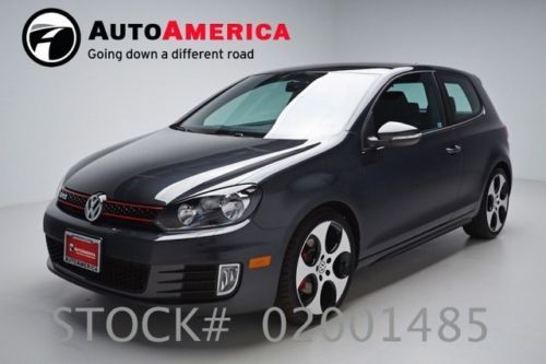4k low miles one 1 owner 2013 volkswagen golf gti gray cloth interior automatic