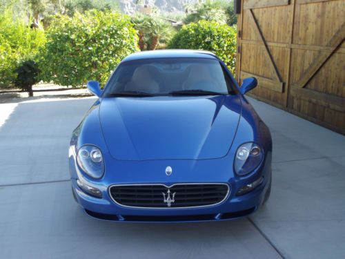 2006 maserati cambiocorsa coupe w/ skyhook, loaded like gransport. stock 1 owner