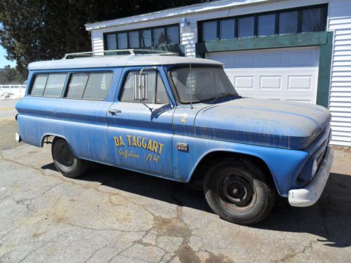 1966 chevrolet suburban , fire department owned for years, stored since 1979