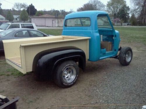 1955 ford f100 project truck with new parts