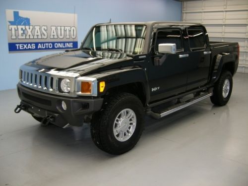 We finance!!!  2009 hummer h3t 4x4 truck heated leather onstar tow texas auto