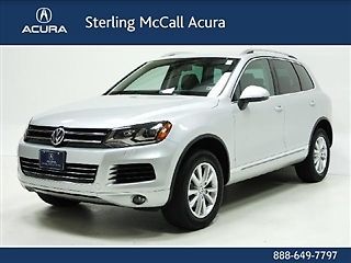 2013 volkswagen touareg 4dr vr6 sport dual zone climate control security system