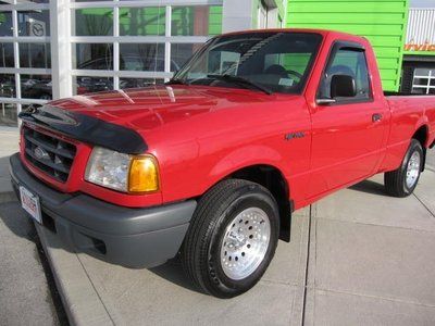 Ford ranger 5 speed manual 4 cyl cheap on gas very clean aftermarket wheels