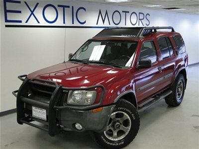 2003 nissan xterra awd supercharged 1-owner only 31k miles grill roof rack cd