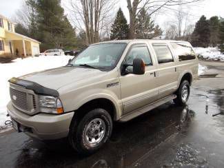 2004 ford excursion limited, third seat, low mileage, 4x4, loaded!