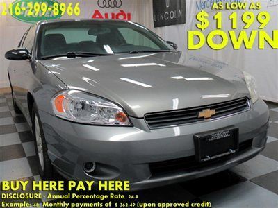2006(06)monte carlo lt we finance bad credit! buy here pay here low down $1199