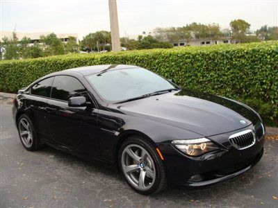 2010 bmw 650i coup,1-owner,carfax certified,sport &amp; prem pkg,heated seats,no res