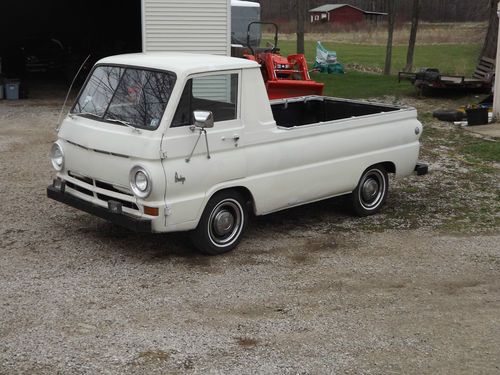 1965 dodge a-100 pick up truck, estate barn find runs and drives low reserve