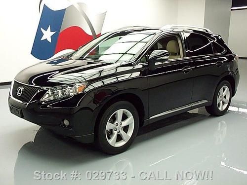 2010 lexus rx350 sunroof leather pwr liftgate 47k miles texas direct auto