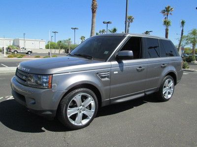 2011 4x4 4wd supercharged v8 gray navigation dvd leather sunroof miles:25k