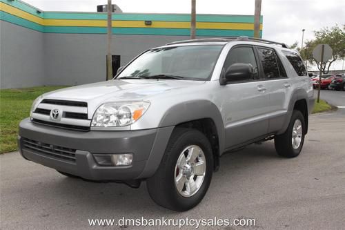 2003 toyota 4runner sr5 1 owner no accidents  us bankruptcy court auction
