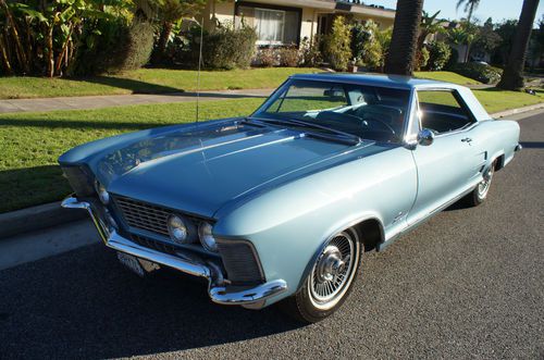 1964~orig 67k miles california car~orig 'marlin blue'/blue interior~rust free!