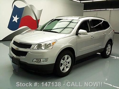 2010 chevy traverse lt awd 8-pass leather nav rear cam! texas direct auto
