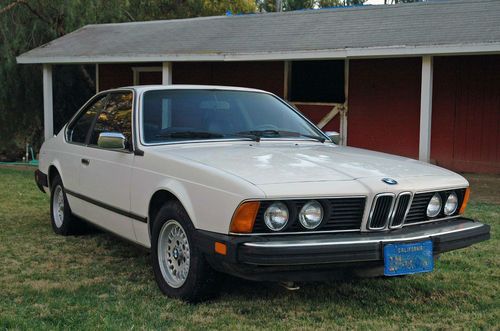 1984 bmw 633csi coupe in great shape