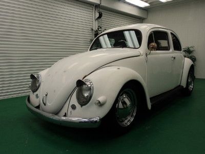1957 volkswagen beetle oval window california car no reserve!