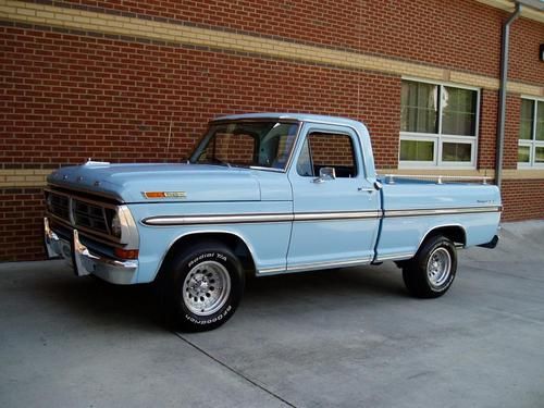 1972 ford f-100 ranger xlt.. v8.. auto.. 55k miles.. a/c .. 1 awesome truck .