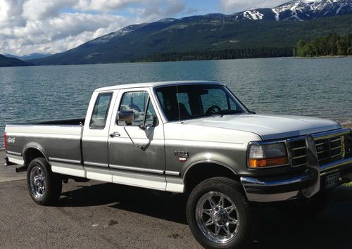 1993 ford f-250 xlt extended cab 4x4 7.3l diesel