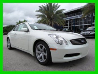07 gray 3.5l v6 automatic g-35 coupe *heated leather sport seats *keyless go *fl