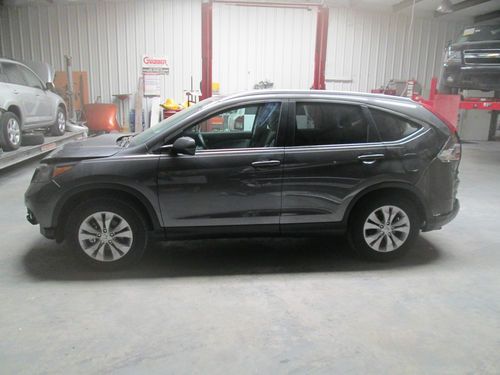 2013 honda cr-v crv wrecked damage damaged repairable clean title wreck project
