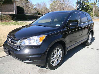 11 cr-v awd ex-l leather 4wd sunroof heated seats 1-owner